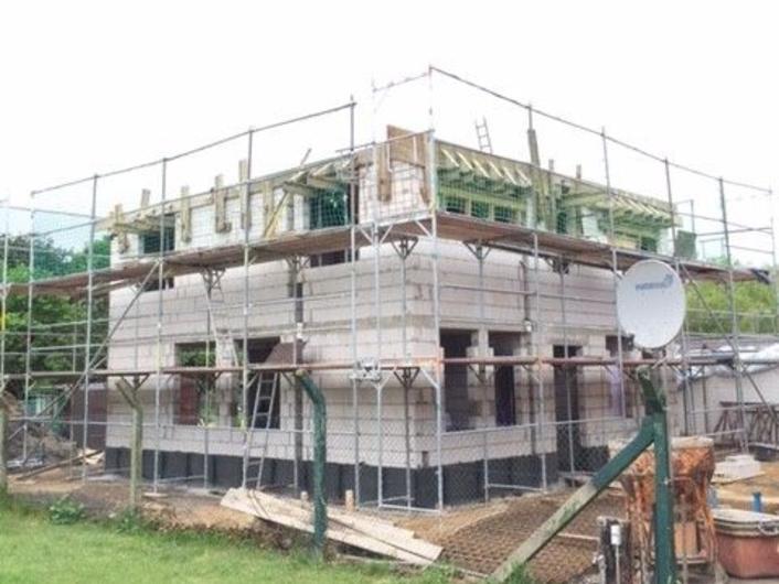 Neubau eines Einfamilienhauses mit Carport in Heek